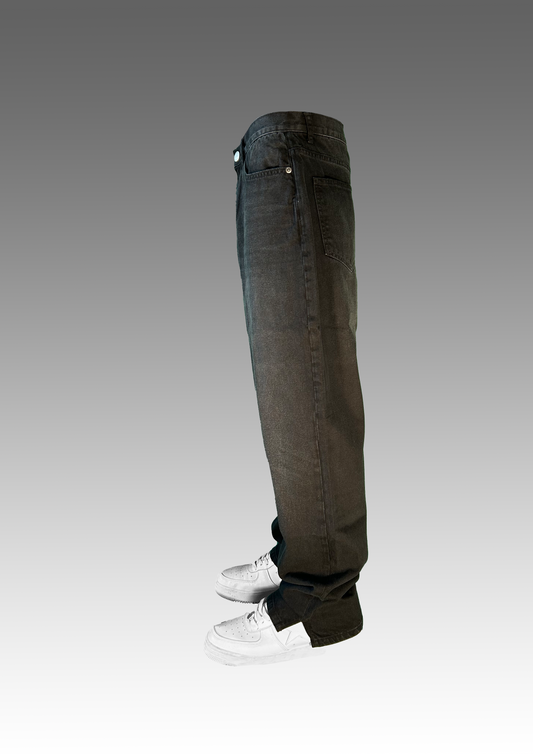 DENIM LOOSE FIT black