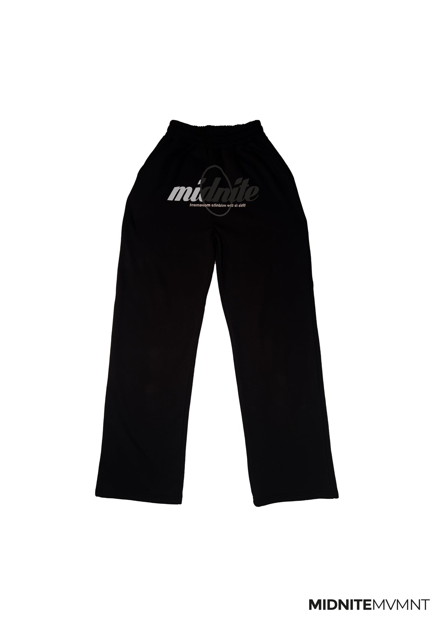 SWEATPANTS CIRCLE black