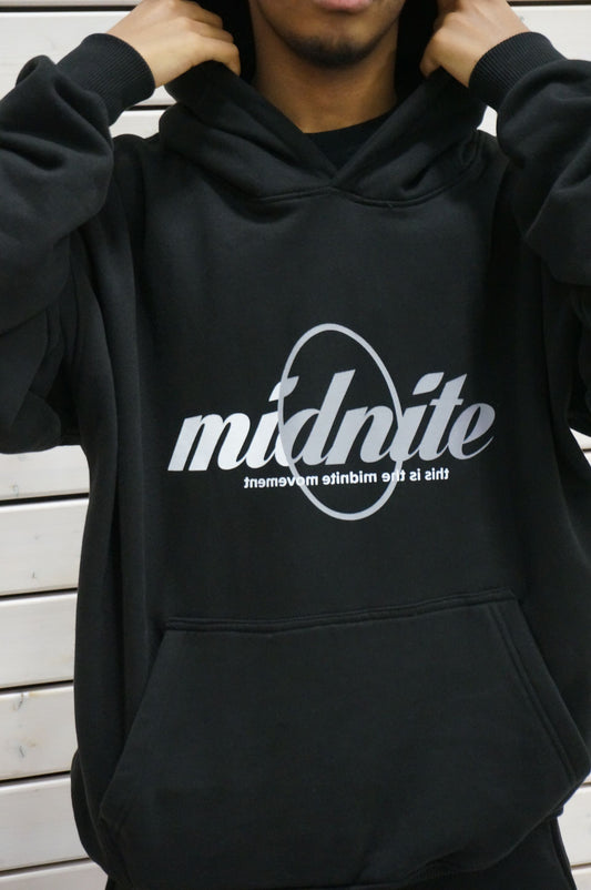 HOODIE Circle black