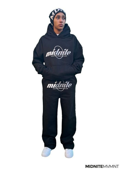 HOODIE Circle black