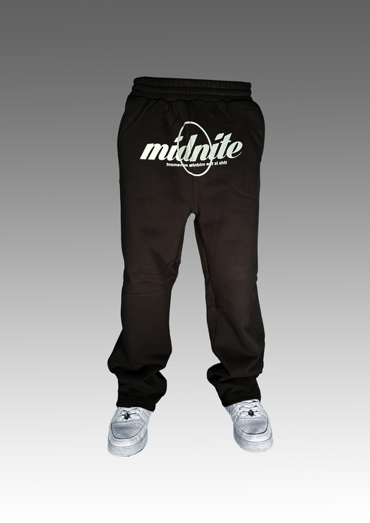 SWEATPANTS CIRCLE black