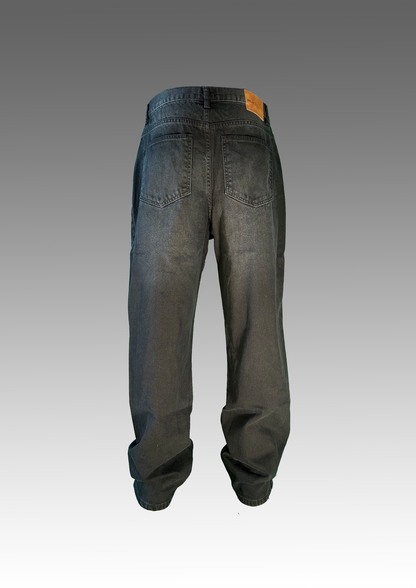 DENIM LOOSE FIT black