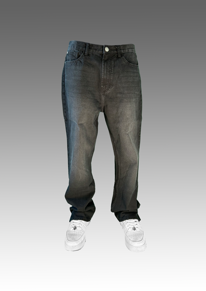 DENIM LOOSE FIT black