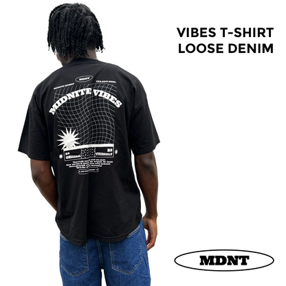 T-SHIRT Vibes oversized fit black